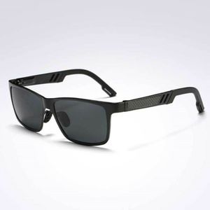 Lanon Sonnenbrille Herren Polarisiert Sonnenbrille UV400 -Polycarbonat draußen fahren (Grau)