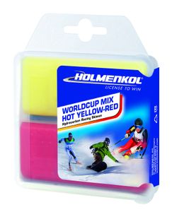 Holmenkol Worldcup Mix HOT YELLOW-RED  2 * 35 g