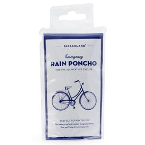Regen-Poncho für Fahrradfahrer