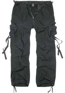 Brandit Hose M65 Vintage Trouser in Black-6XL