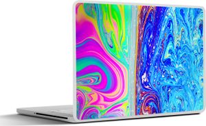 MuchoWow® Laptop Aufkleber Sticker Cover Formen - Farbe - Kunst - Psychedelisch 36.5x27.5 cm - Laptop-Sticker