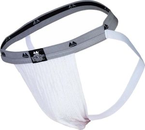 MM Sports - Pánske suspenzory - The Original Swimmer/Jogger Jockstrap 1 inch White - Biele - 1 x veľkosť M MM Sports - Pánske suspenzory - The Original Swimmer/Jogger Jockstrap 1 inch White - Biele - 1 x veľkosť M