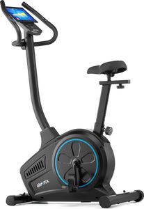 Gymtek Magnetischer Heimtrainer, Fahrrad für Zuhause - bis 150kg - 16 Widerstandsstufen, 9kg Schwungmasse - LCD Display - für Home Gym Fitness