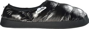 NUVOLA. Hausschuhe Herren Damen rutschfester Sohle warm gepolstert bequem schwarz 36/37 EU - UNCLMETL