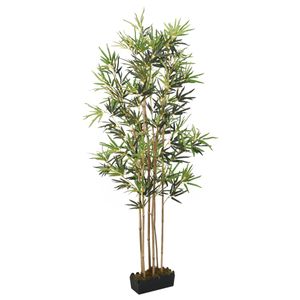 vidaXL Bambusový strom umělý 552 listů 120 cm zelený