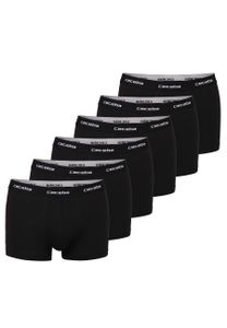 CECEBA Herren Unterhosen Pants schwarz uni 6er Pack Größe: 6