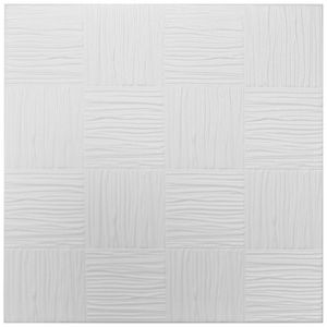 Hexim Styropor Deckenplatten - große Auswahl 50x50cm XPS Wand- und Deckenverkleidung 2 qm Platten Dekor formfest NR.10