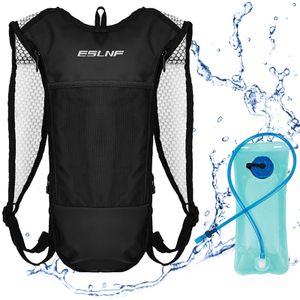 5L Ultraleicht Trinkrucksack, Hydration Pack, Fahrradrucksack für Laufen, Camping, Wandern, Marathoner, mit 2L Trinkblase