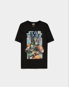 Star Wars T-Shirt - Boba Fett Poster (schwarz) XL