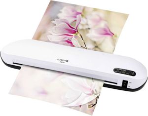 OLYMPIA A 3250 Laminátor za tepla a za studena, do formátu DIN A3, biely/čierny