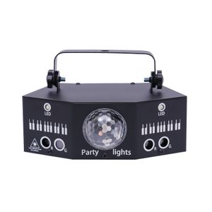 7-Augen LED Laser Projektor RGB Bühnenbeleuchtung DMX Licht-effekte Disco Stage Lampe Bühnenlicht DJ Disco Party