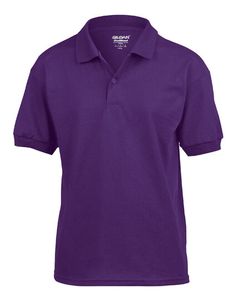 Gildan Uni Polo DryBlend® Youth Jersey 8800B Violett Purple L (164)