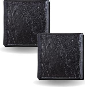 Wilmax Quadratische Platte 27 x 27 cm Porzellan, 2-teiliges Set, WL-661107/A2
