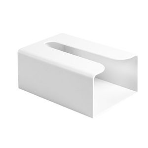 Tücherbox Taschentuch Spender Kosmetiktücher Box für Wand oder Decken Montage Tuchspender Tissue Box,Weiss