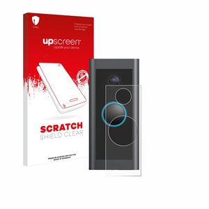 upscreen Schutzfolie für Ring Video Doorbell Wired Kratzschutz Anti-Fingerprint Klar