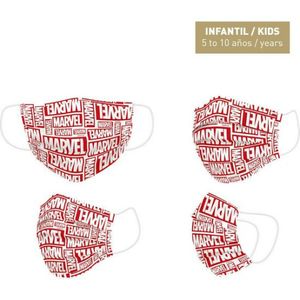 Hygienische Maske Marvel Für Kinder Rot