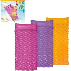 Intex 58807EU, Různé barvy, Plovoucí matrace, Jednobarevný, Vinyl, Muž/žena, 100 kg