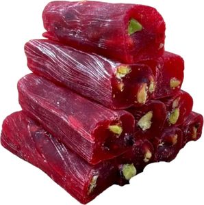 Öz Natur | Turkish Delight Finger Lokum mit Granatapfel und Pistazien 500g