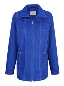 Paola Jacke Kunstfaser Royalblau 54 Figurumspielend