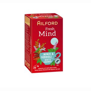 Milford Fresh Mind Minze und Süßholz Kräutertee aromatisiert 30g