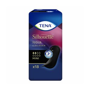 Tena Silhouette Noir Einl.18ST