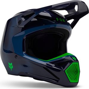 FOX V1 Taunt MIPS Jugend Motocross Helm, marineblau, Y/L (52/53) FOX V1 Taunt MIPS Jugend Motocross Helm, marineblau, Y/L (52/53)