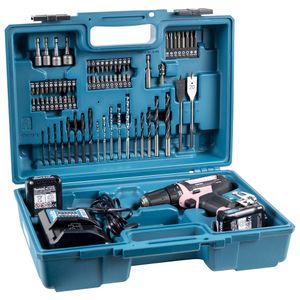 Makita DF333DWAP2 Akku Bohrschrauber Pink 12V Li-Ion Cxt