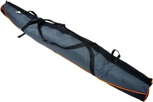 SKITASCHE Skisack Transporttasche Bag Ski und Stöcke GRAU 180 cm