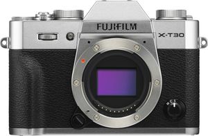 Fujifilm X -T30 Body, 26,1 MP, 6240 x 4160 Pixel, CMOS, 4K Ultra HD, Touchscreen, Silber