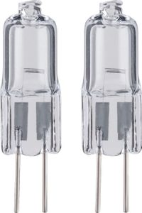 Paulmann Niedervolthalogen Stiftsockel 2er-Pack G4 12V 2x135lm 2x11W 2900K  Klar
