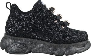 Buffalo Corin CLD x Hoermanseder Glitzer schwarz 40 Sneaker Limited Edition