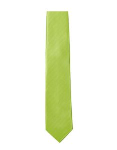 Twill Tie / 144 x 8,5cm - Farbe: Lime - Größe: 144 x 8,5cm