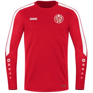 JAKO Mainz 05 Sweat Power, Farbe:rot, Größe:S