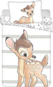 Povlečení do postýlky Bambi stripe baby 100x135, 40x60 cm