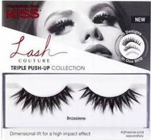 Kiss | Künstliche Wimpern, 3D Push-Up Brassiere Streifenwimpern, lang, dick, 1 Paar Kiss | Künstliche Wimpern, 3D Push-Up Brassiere Streifenwimpern, lang, dick, 1 Paar