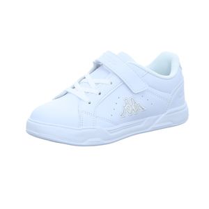 KAPPA Mädchen-Sneaker-Slipper-Kletter Weiß, Farbe:weiß, EU Größe:34