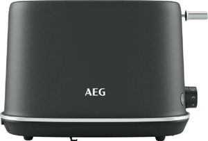 AEG T7-1-6BP Gourmet 7 Toaster 980 Watt Brötchenaufback-Funktion Black Pearl