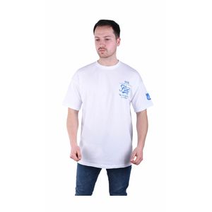 Herren T-Shirt Oversize Basic Long Tee Designer Shirt Basic Tee Sommer TS-5006 L Weiß