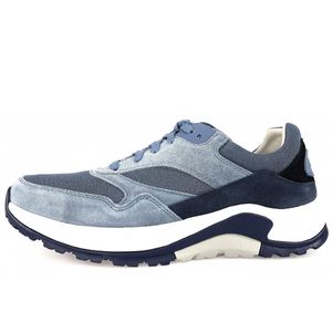 Gabor Shoes Sneaker - Nautic / Marine / Schwarz Leder/Textil Größe: 43 Normal