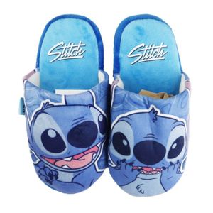 Disney Stitch Kinder Mädchen Hausschuhe Slipper Schlüpfschuhe Pantoffeln – Blau / 32/33