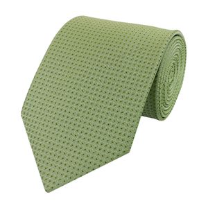 Fabio Farini Krawatten Binder und Schlips in Grün 8cm, Breite:8cm, Farbe:Cactus Green