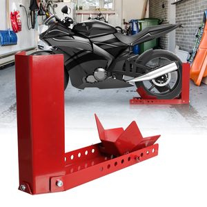 Hengda Motorradständer Halterung Motorradheber Montagehilfe Transporthalterung Motorradhalterung rot