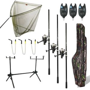 Improveset 3 rod deluxe incl net