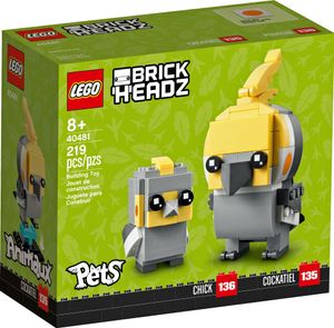 LEGO® BrickHeadz 40481 Nymphensittich - Vogel mit Küken