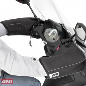 Givi Inviernoscooter Universal Lenkerstulpen Schwarz  Schwarz One Size
