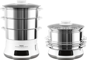 Tefal Convenient Series Deluxe Dampfgarer Weiß VC502D10 Tefal Convenient Series Deluxe Dampfgarer Weiß VC502D10