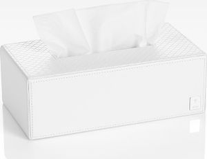 JOOP! BATHLINE, Papiertuchbox rechteckig, Weiss