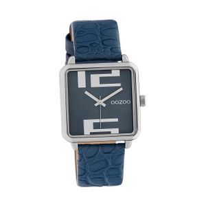 Oozoo Damen Armbanduhr Timepieces Analog Leder dunkelblau D2UOC10366