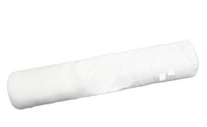 XL Nackenrolle 140cm lang Nackenkissen Kopf Kissen Rolle Stillkissen Inlett weiß