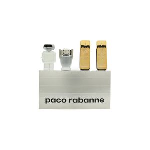 Paco Rabanne Miniatures For Him Gift Set 5ml 1 Million EDT &#43  5ml 1 Million Parfum EDP &#43  5ml Invictus EDT &#43  5ml Phantom EDT